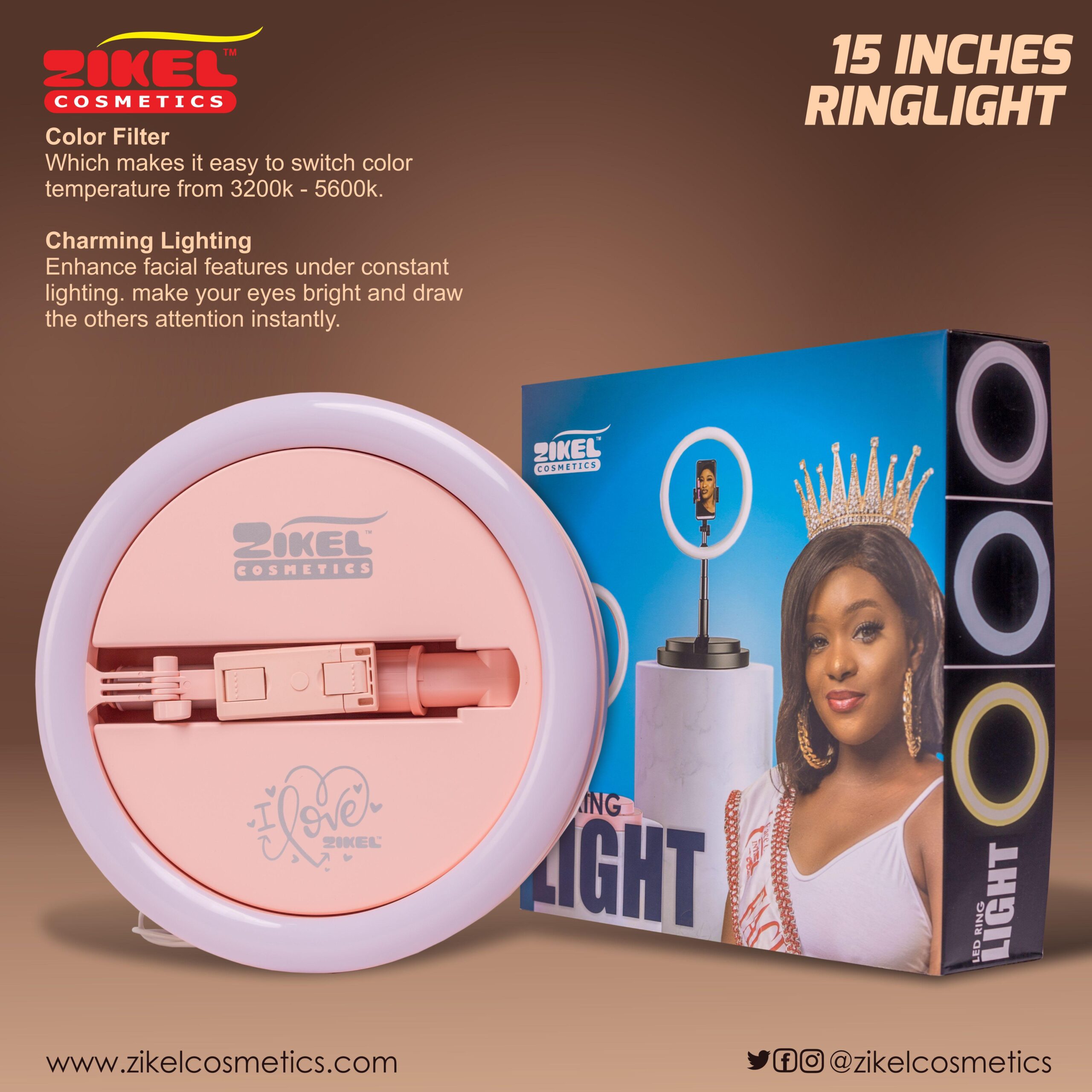 Zikel-15inches RingLight7